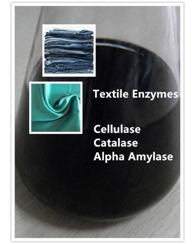 Textile Enzymes-Cellulase, Amylase, Catalase, Laccase, Alkaline Pectinase